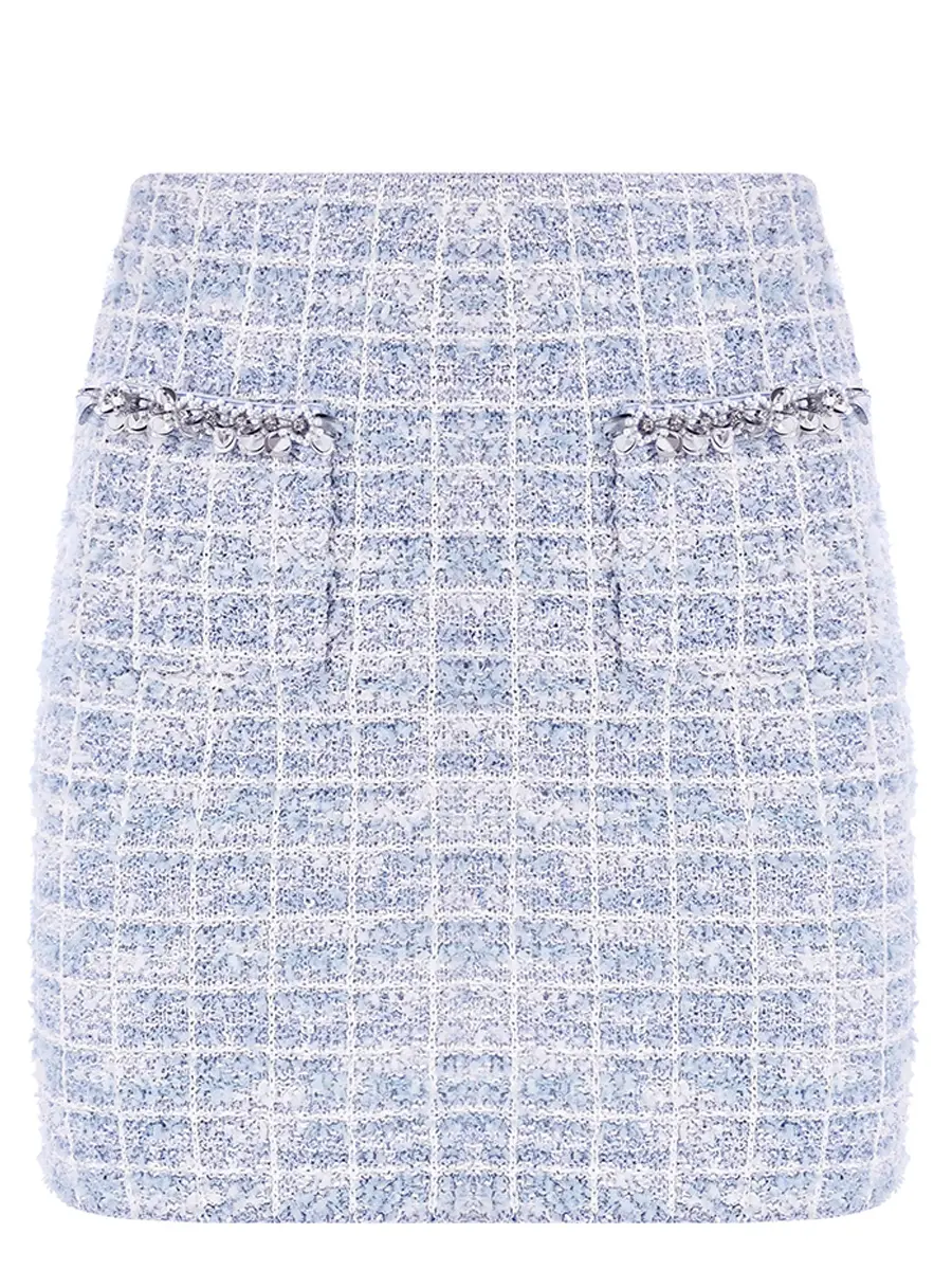 Юбка в клетку