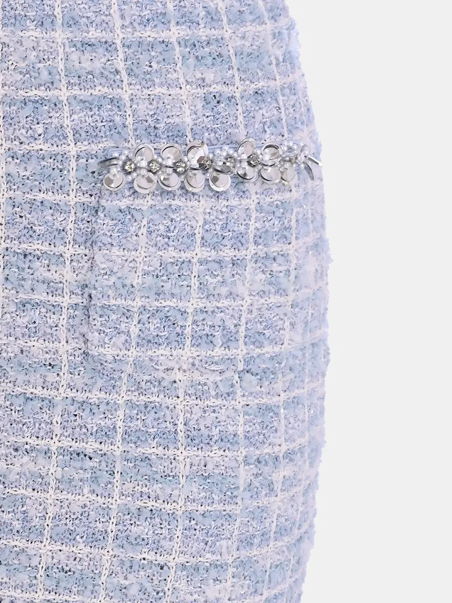 Юбка в клетку