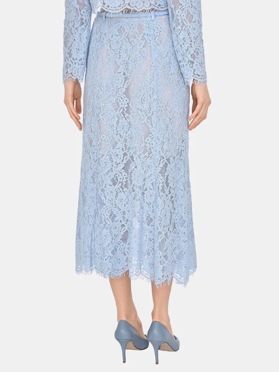Юбка из кружева