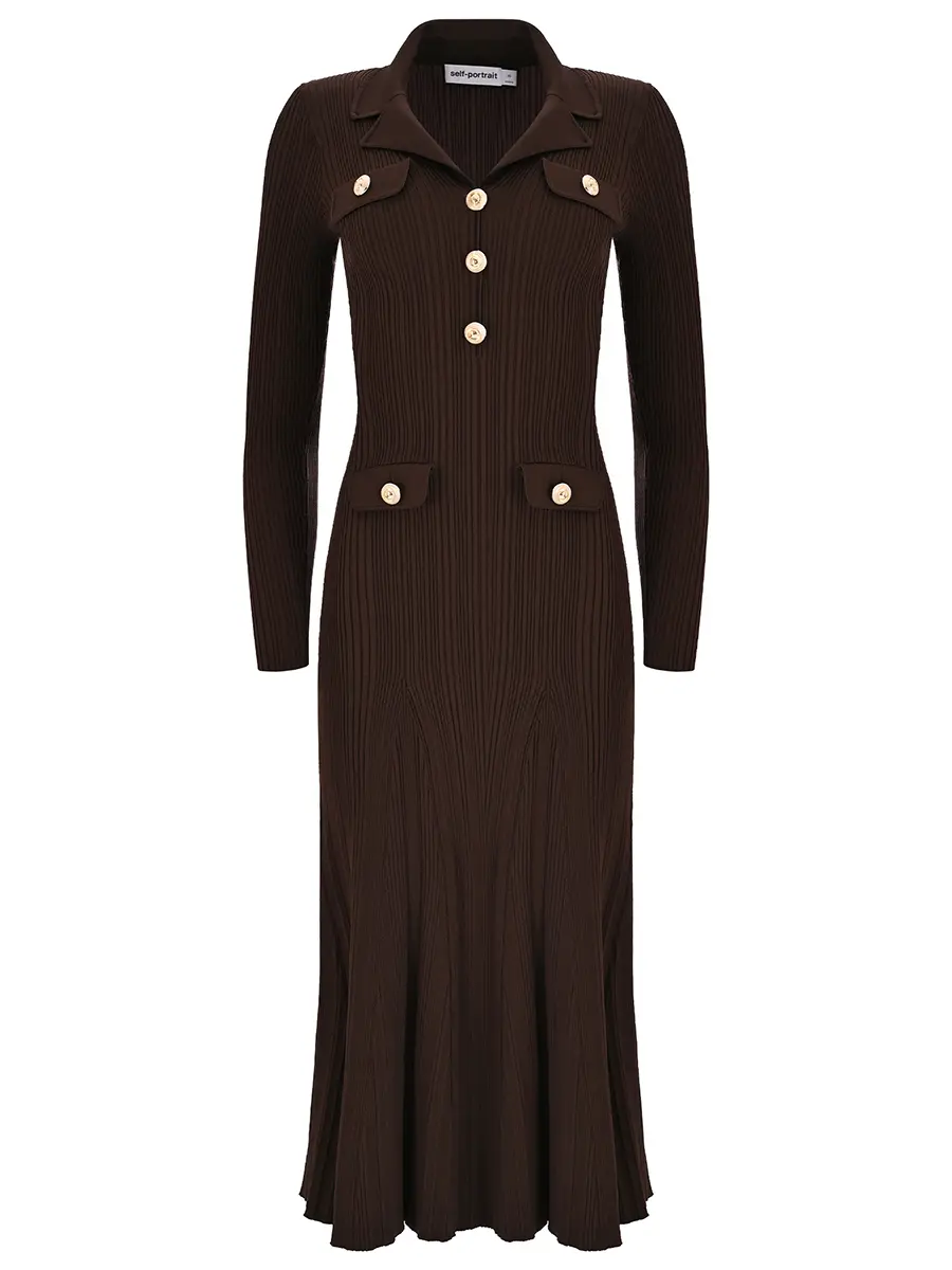 Платье однотонное