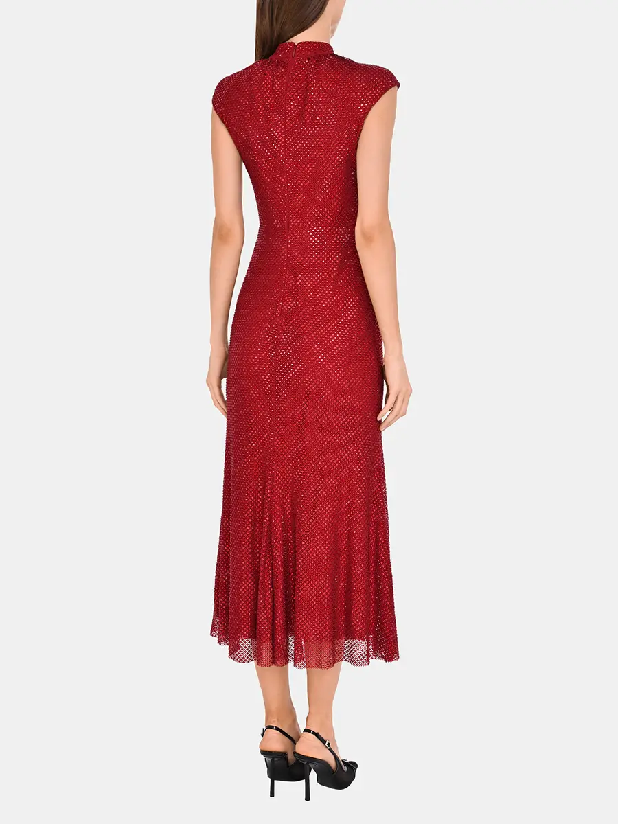 Платье однотонное