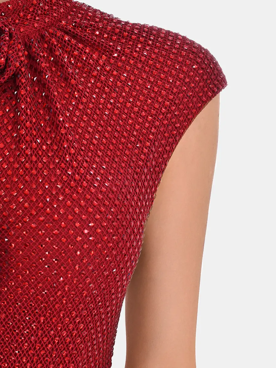 Платье однотонное