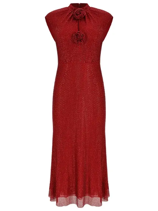 Платье однотонное SELF-PORTRAIT