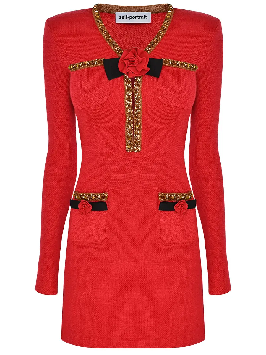 Платье однотонное