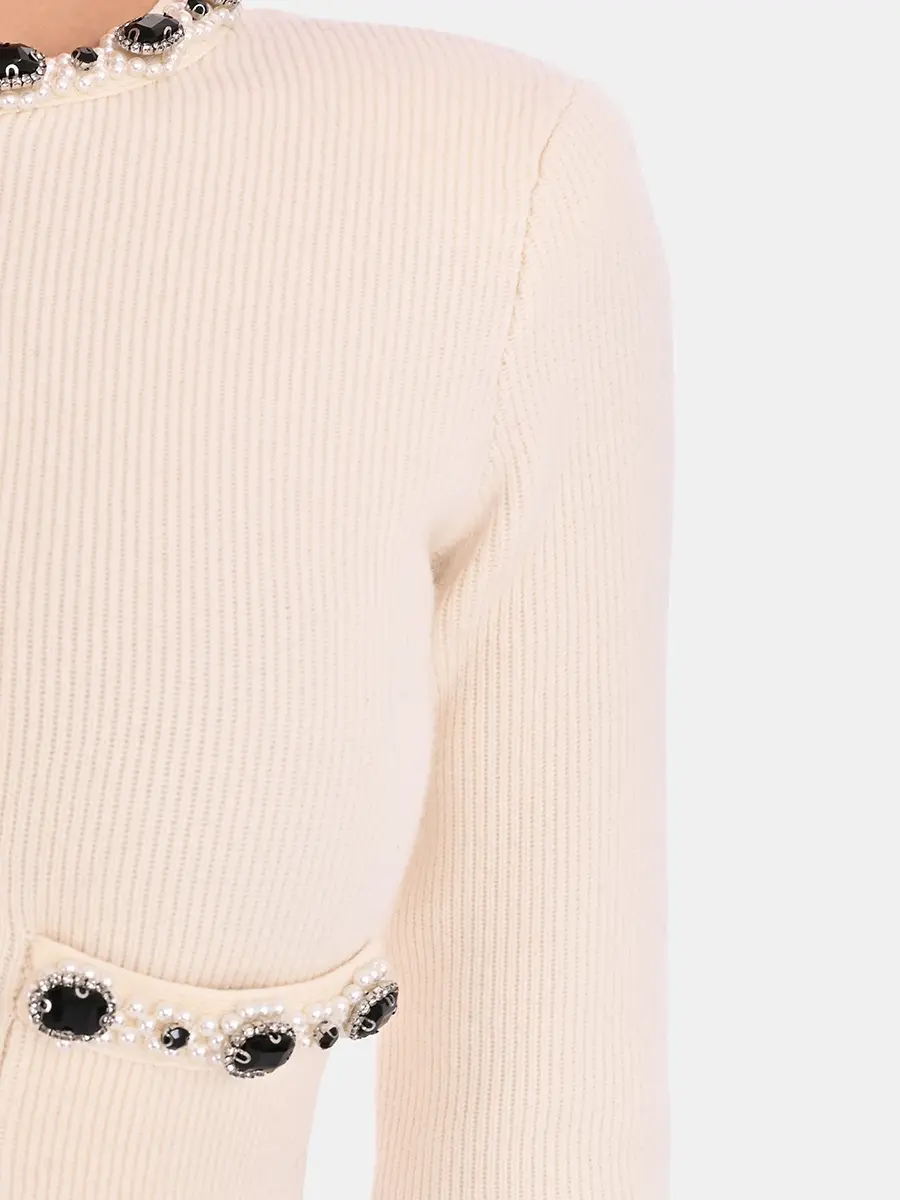 Жакет однотонный