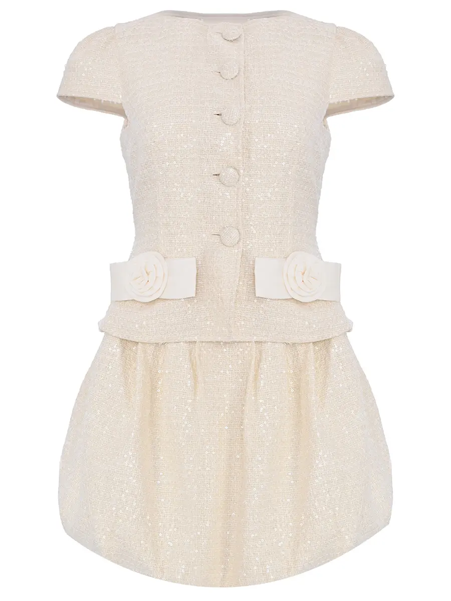 Платье с пайетками