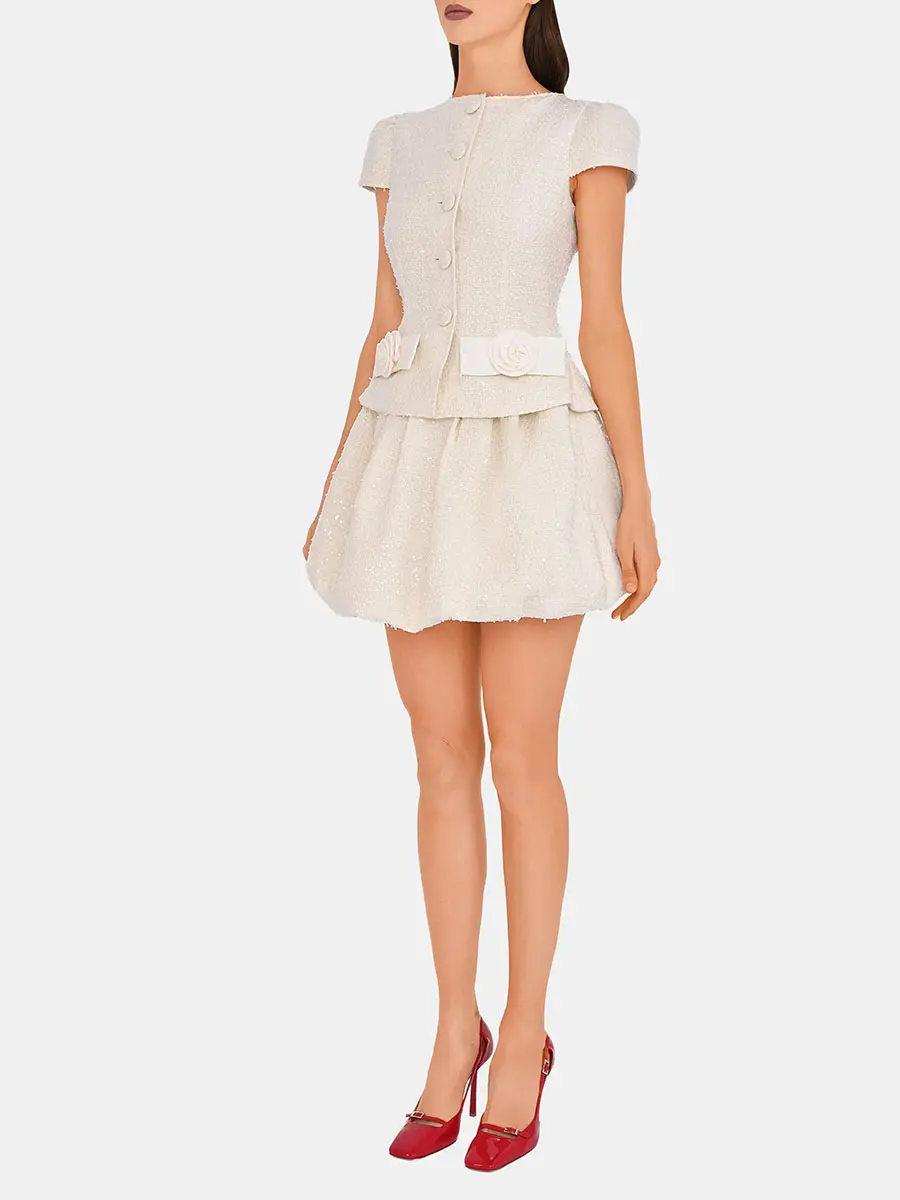 Платье с пайетками