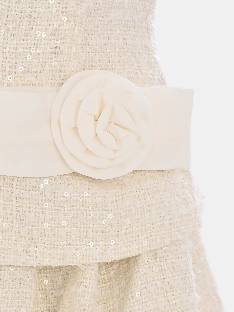 Платье с пайетками