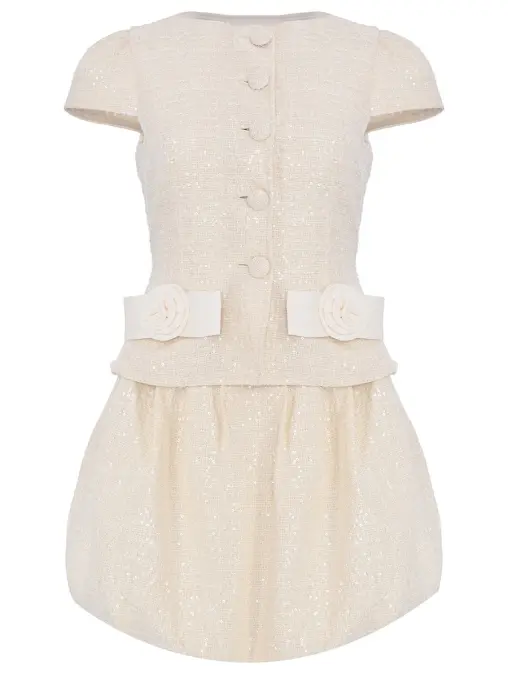 Платье с пайетками SELF-PORTRAIT