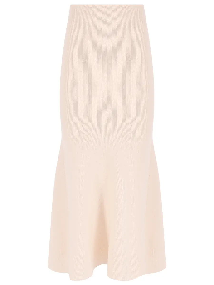 Юбка однотонная