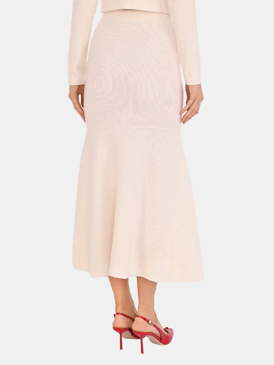 Юбка однотонная