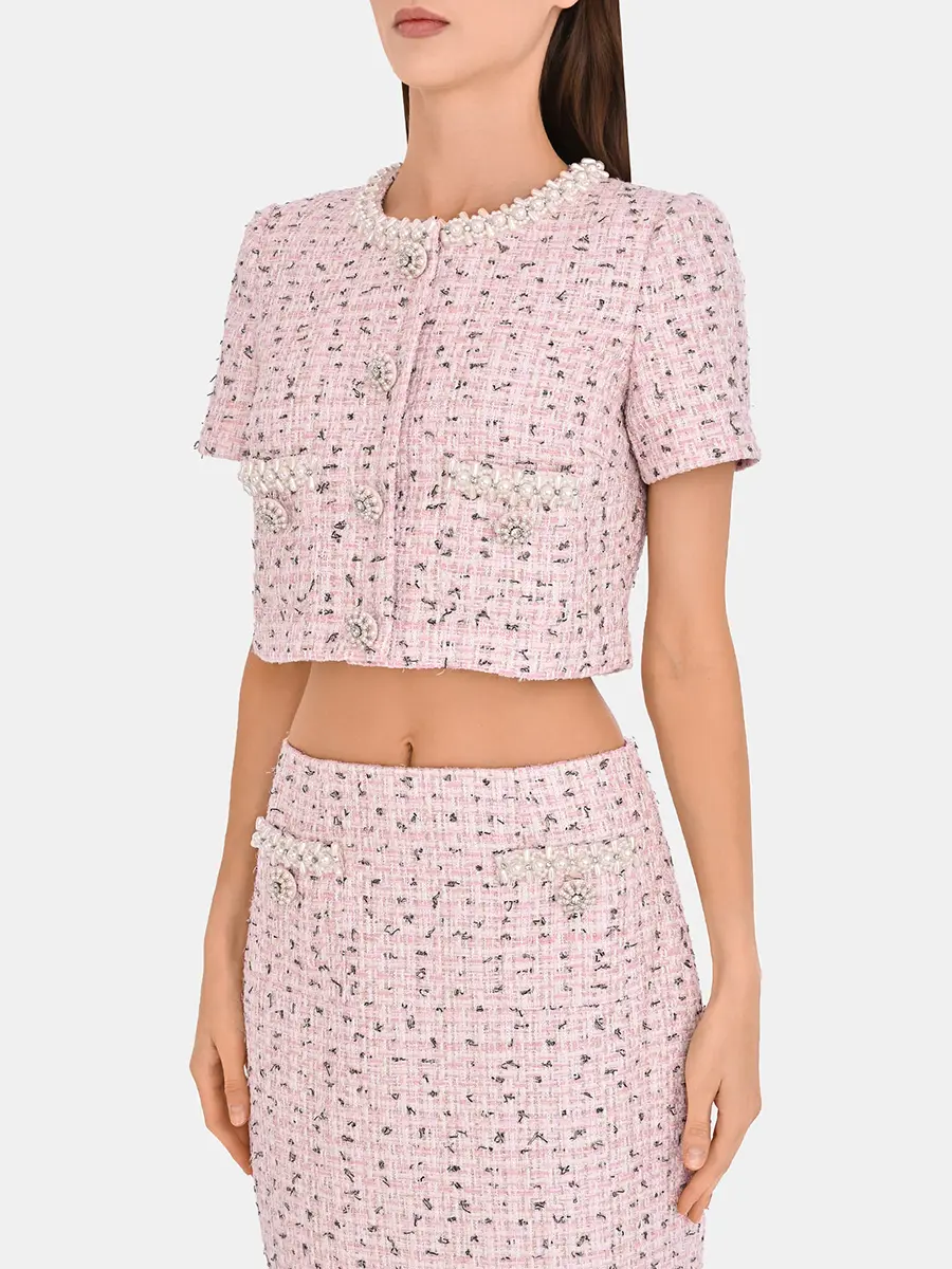 Жакет из твида