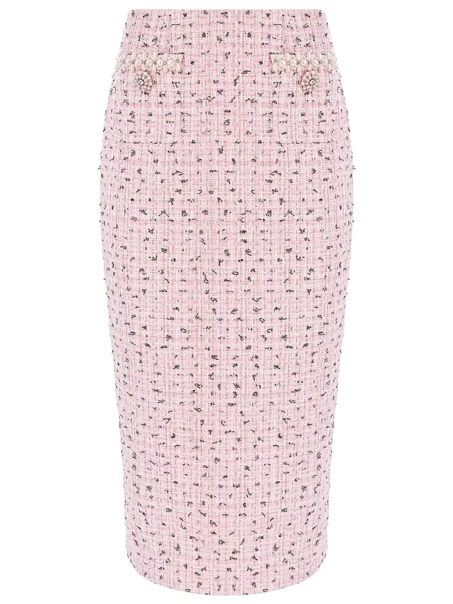 Юбка из твида