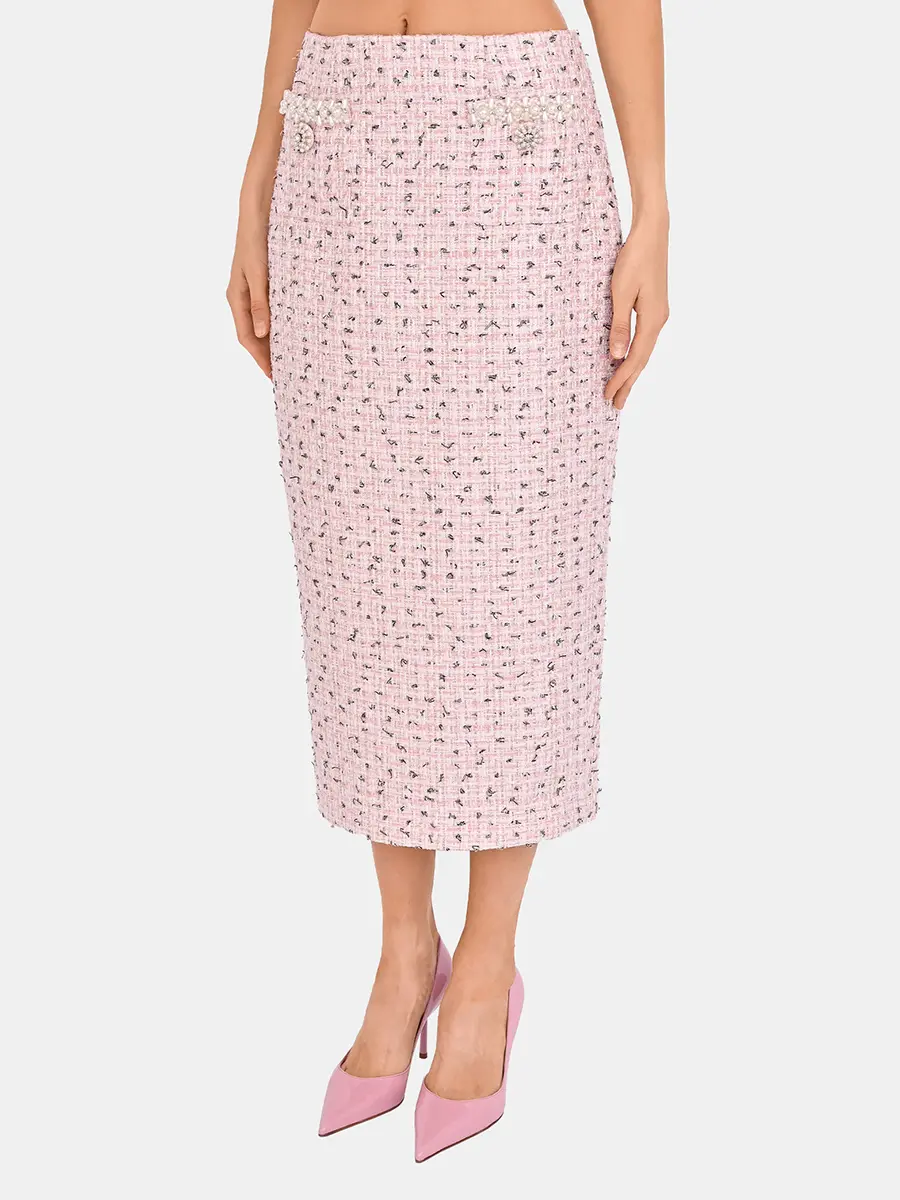 Юбка из твида