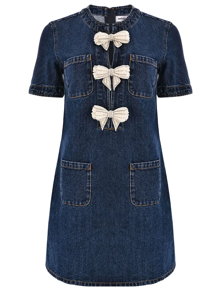 Платье джинсовое