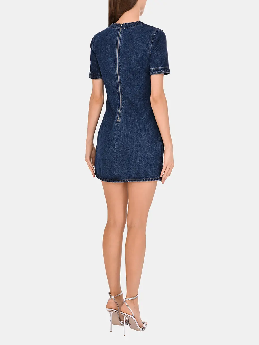 Платье джинсовое