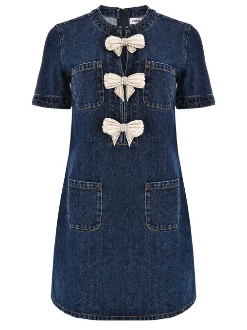 Платье джинсовое SELF-PORTRAIT