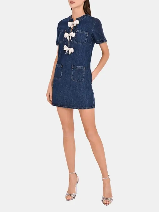 Платье джинсовое SELF-PORTRAIT