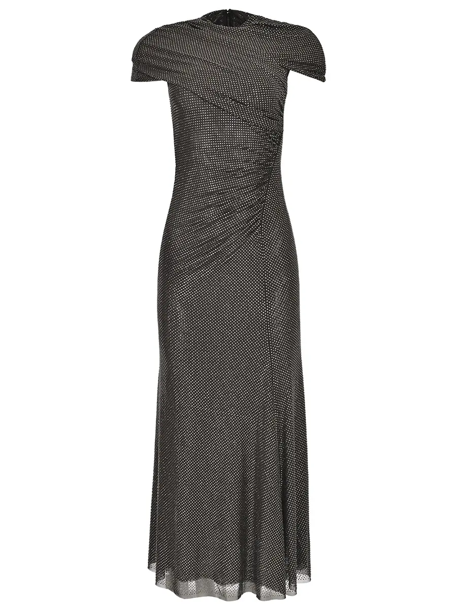 Платье со стразами