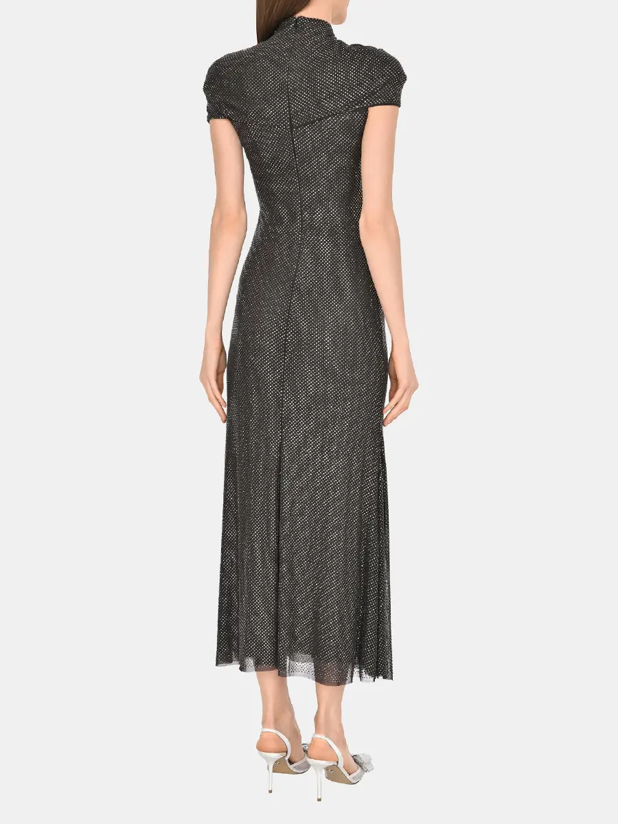 Платье со стразами