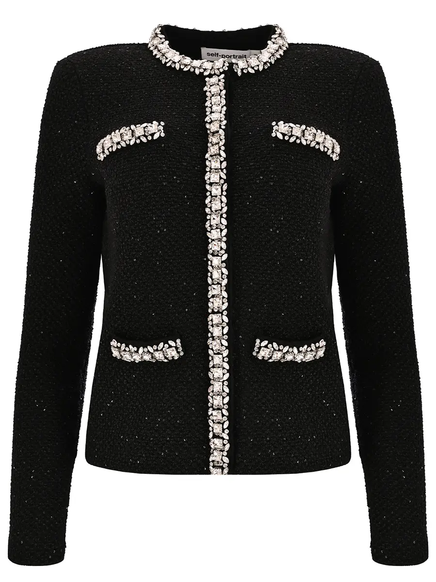 Жакет твидовый