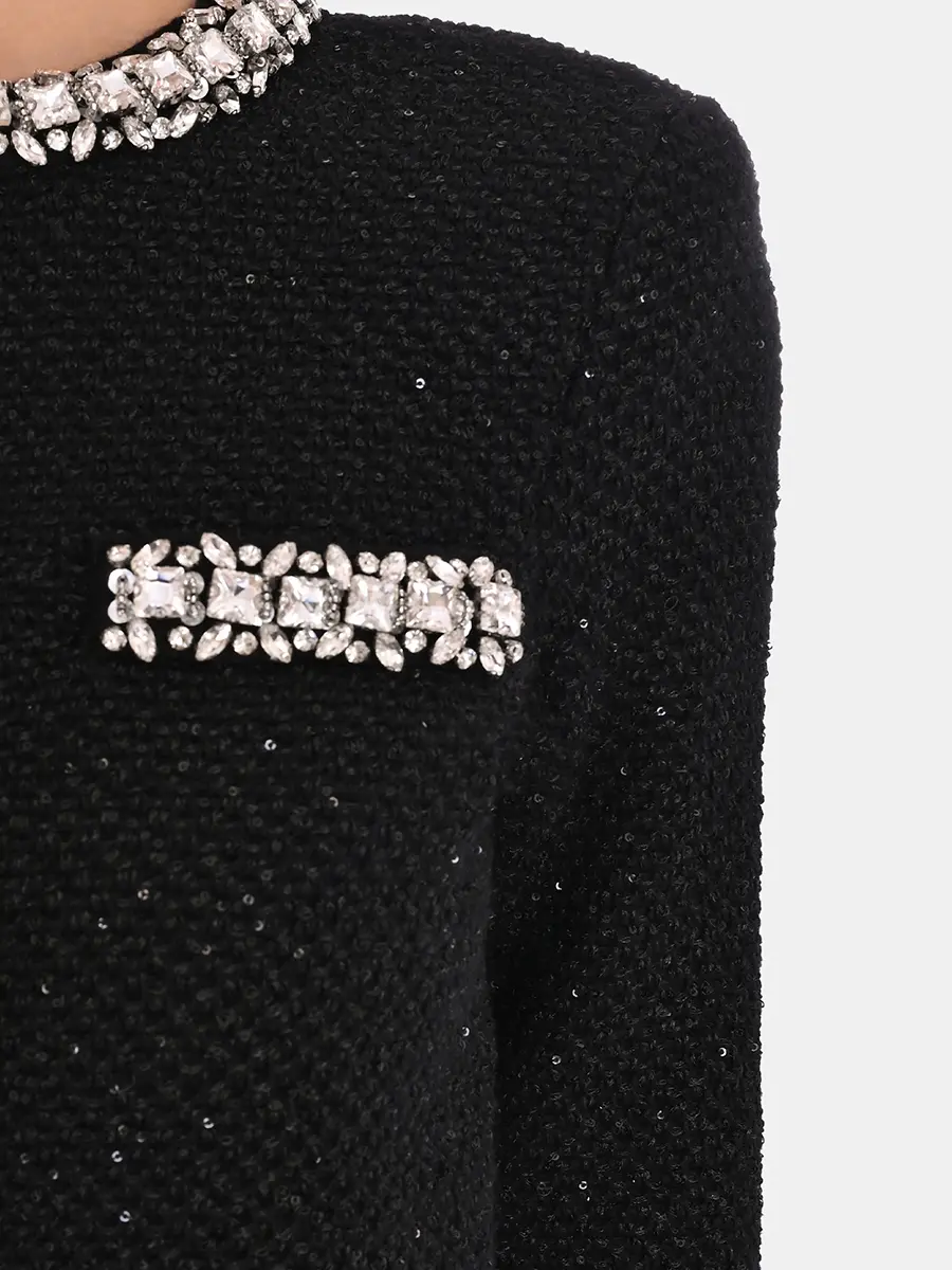 Жакет твидовый