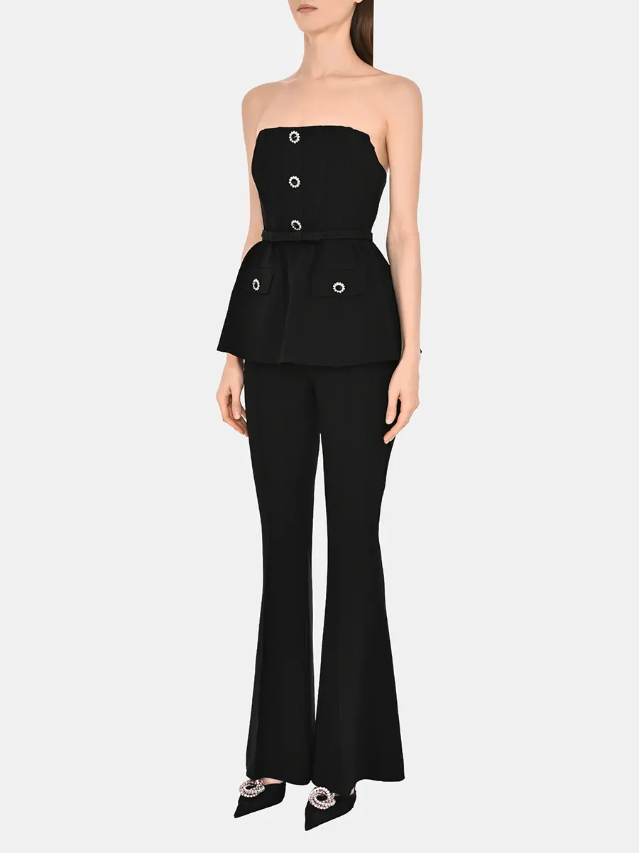 Комбинезон однотонный