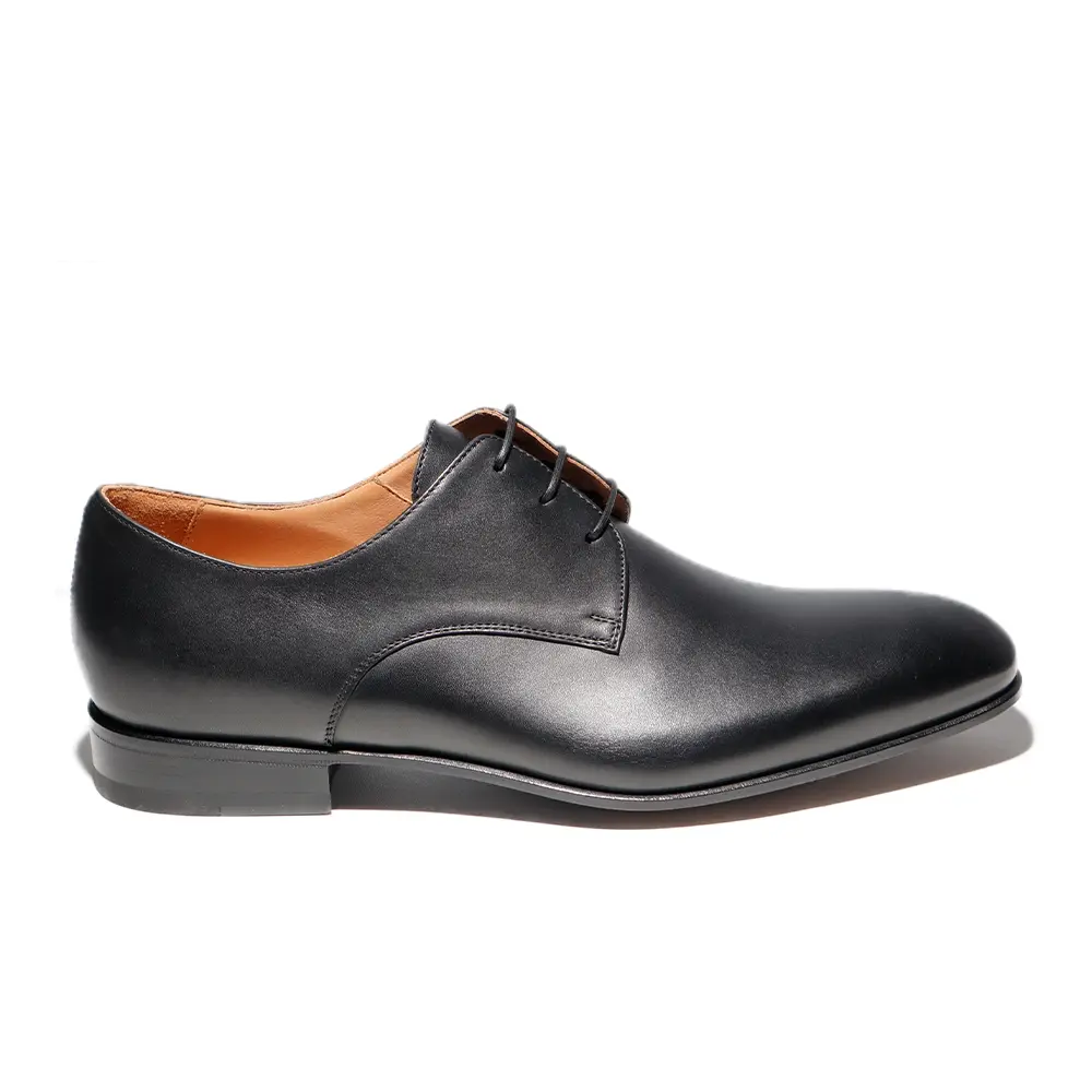 Дерби кожаные Calf Soft Black