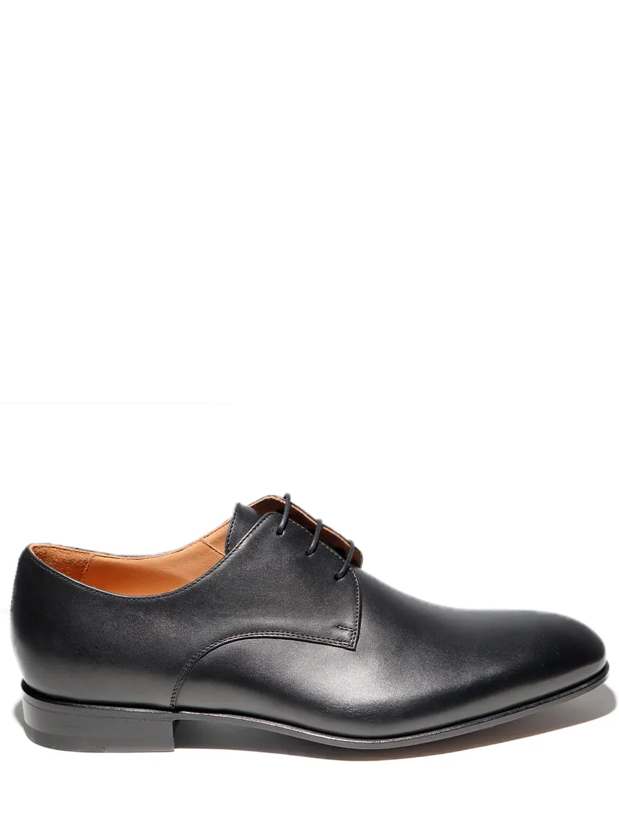 Дерби кожаные Calf Soft Black