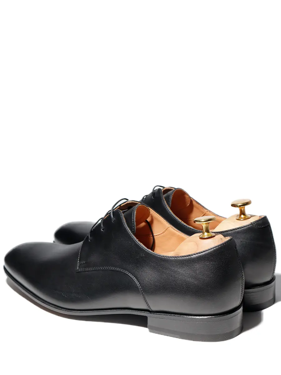Дерби кожаные Calf Soft Black