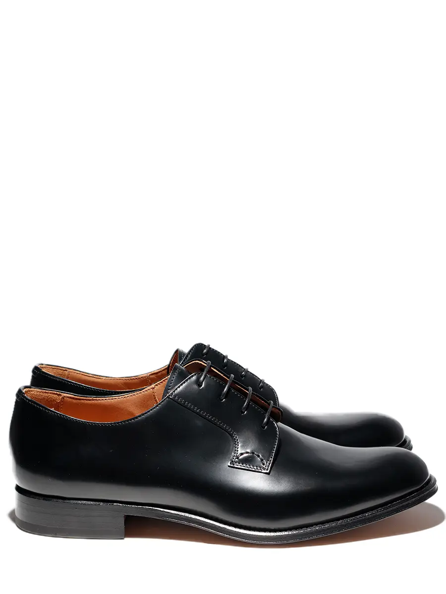 Дерби кожаные Shiny Black
