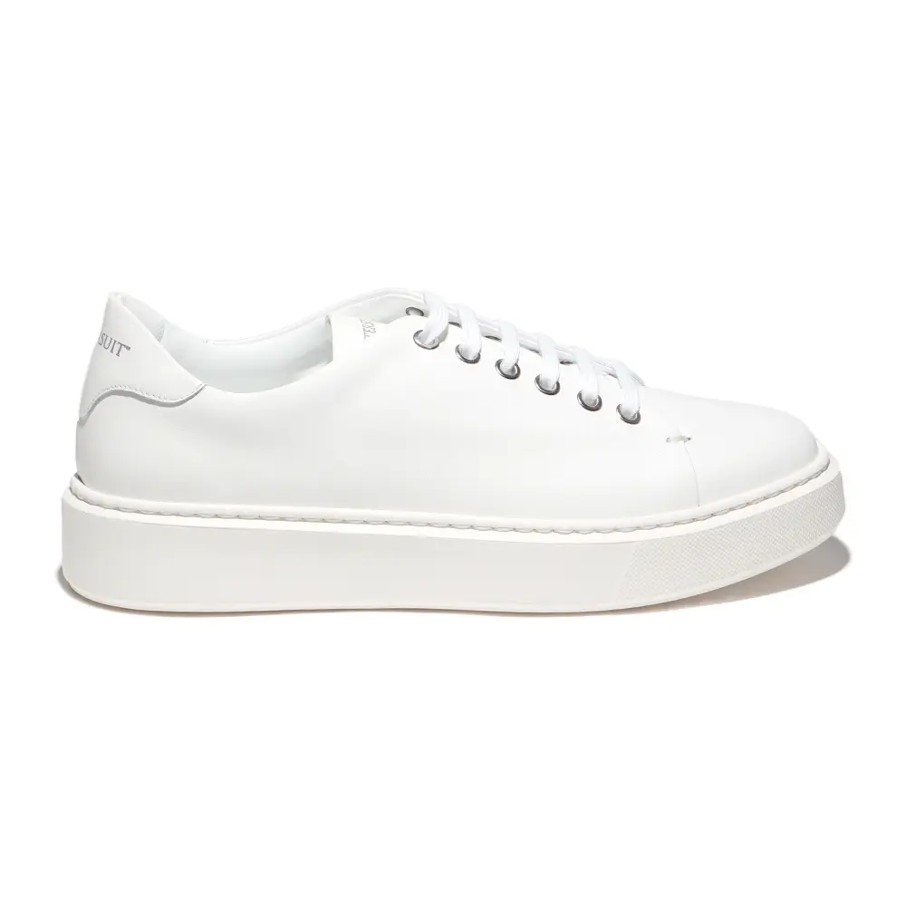 Кеды кожаные Calf White