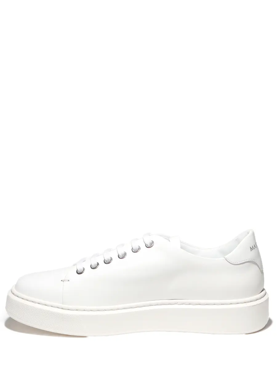 Кеды кожаные Calf White