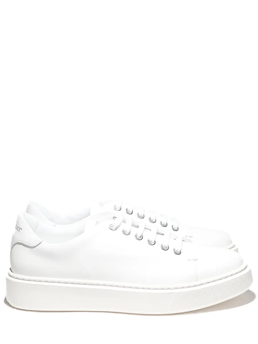 Кеды кожаные Calf White