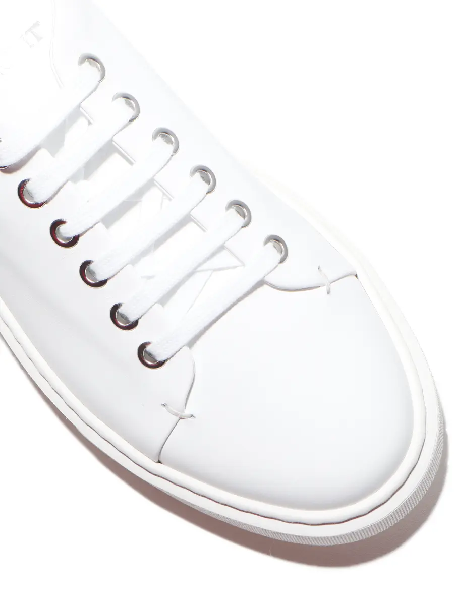 Кеды кожаные Calf White