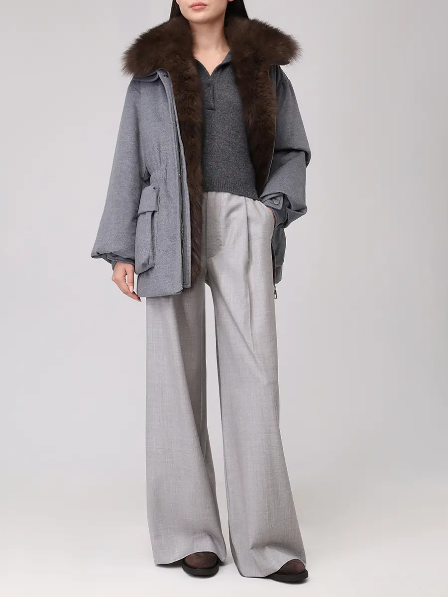 Парка пуховая Parka Winter Muse Smokey grey