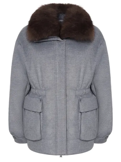 Парка пуховая Parka Winter Muse Smokey grey ARGENTUM BRAND