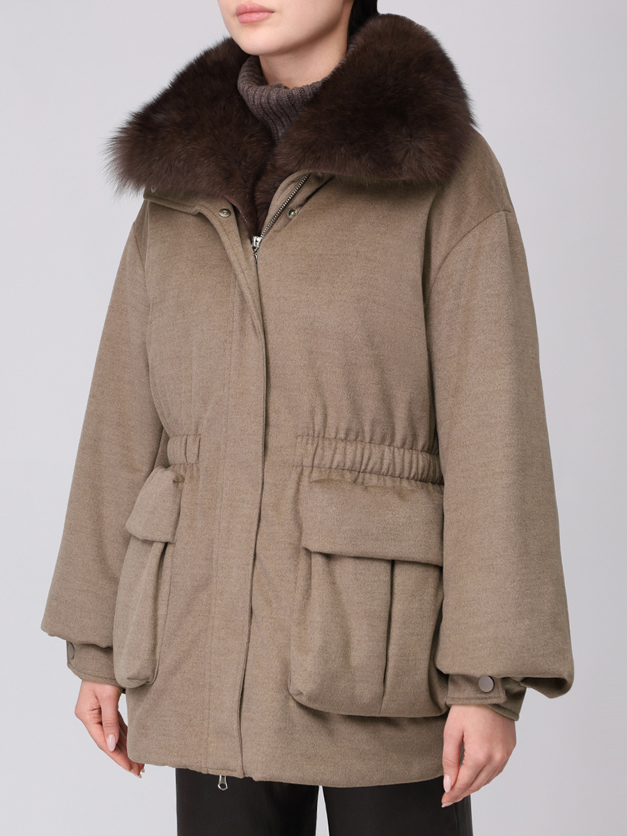 Парка пуховая Parka Winter Muse Beige