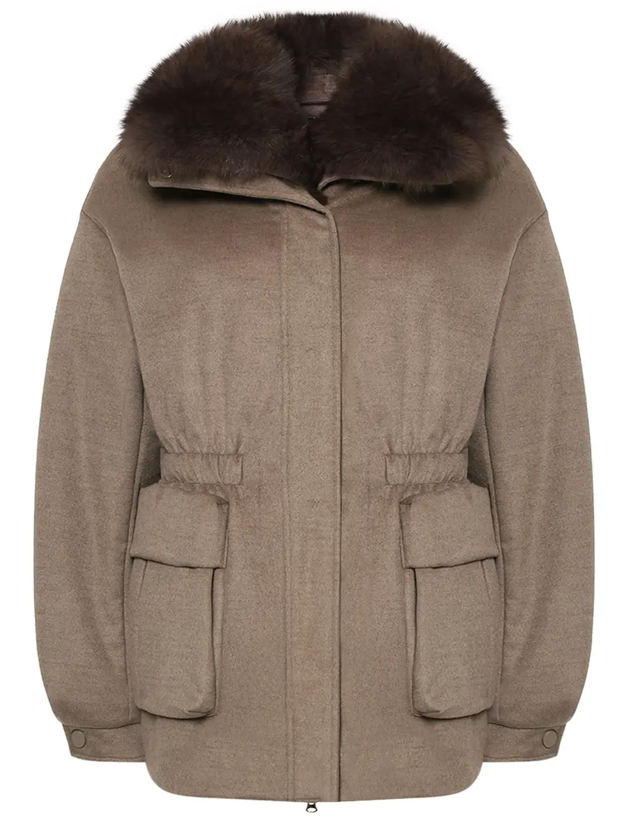Парка пуховая Parka Winter Muse Beige