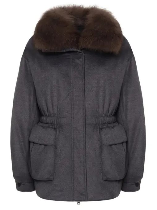 Парка пуховая Parka Winter Muse Dark Grey ARGENTUM BRAND