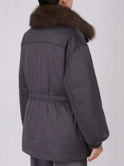 Парка пуховая Parka Winter Muse Dark Grey ARGENTUM BRAND