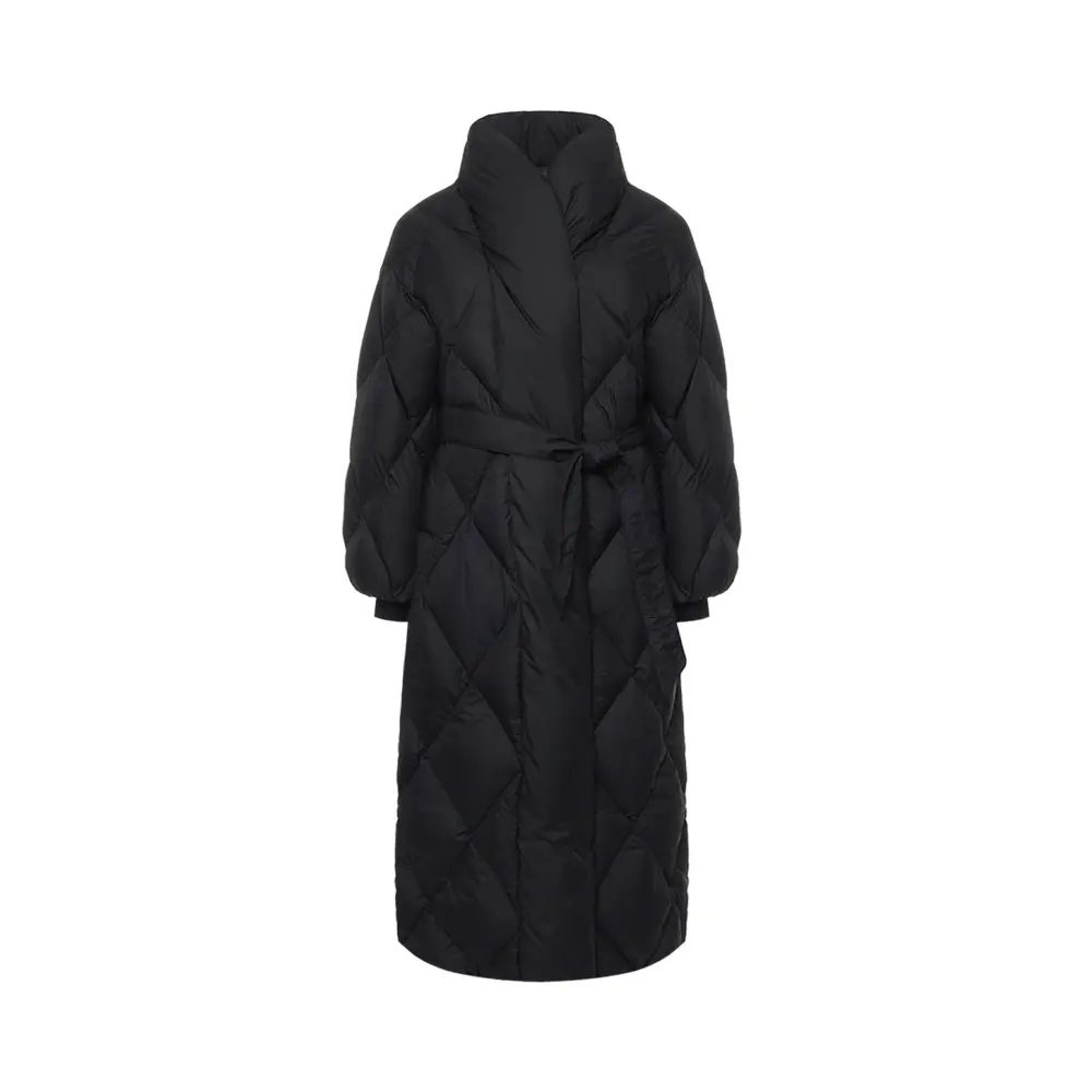 Пальто пуховое Soft Air Black Down Coat