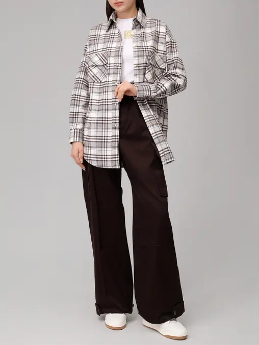 Рубашка хлопковая FORTE DEI MARMI COUTURE