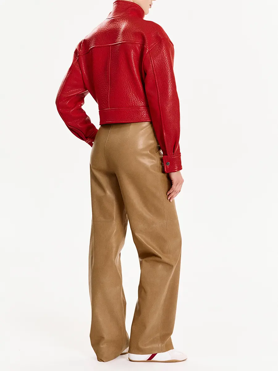 Куртка кожаная