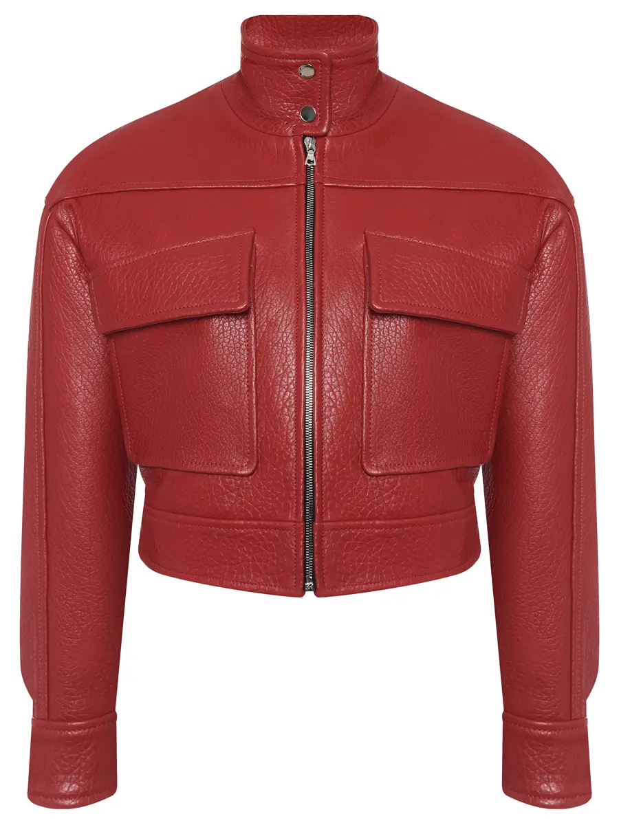 Куртка кожаная