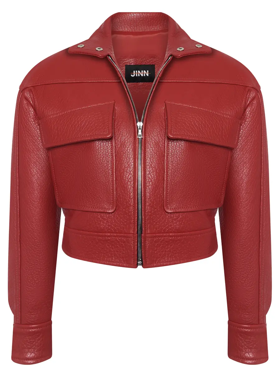 Куртка кожаная