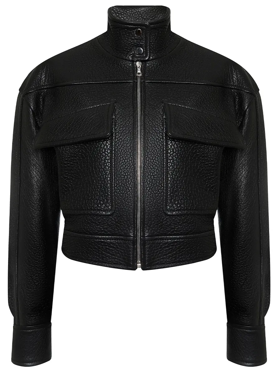 Куртка кожаная