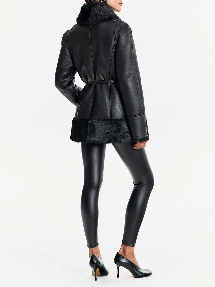 Дубленка двусторонняя