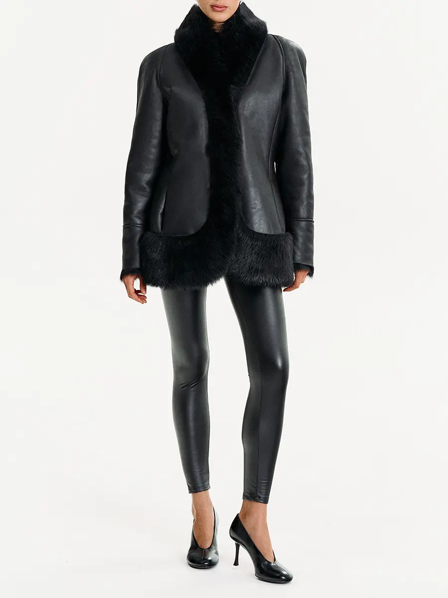 Дубленка двусторонняя