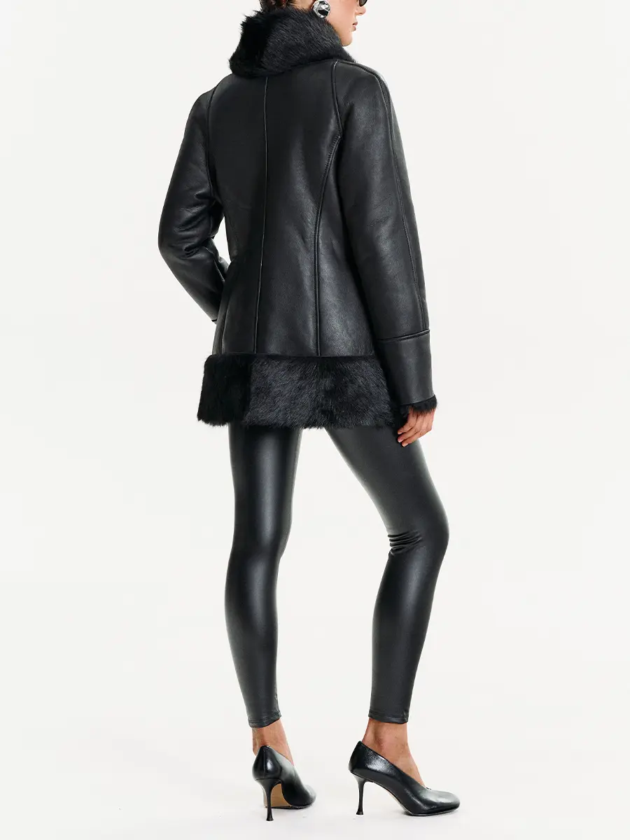 Дубленка двусторонняя